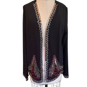 Embellished  Black Jacket